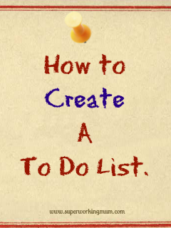 Creating A To Do List