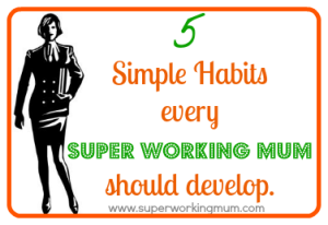 Five simple habits