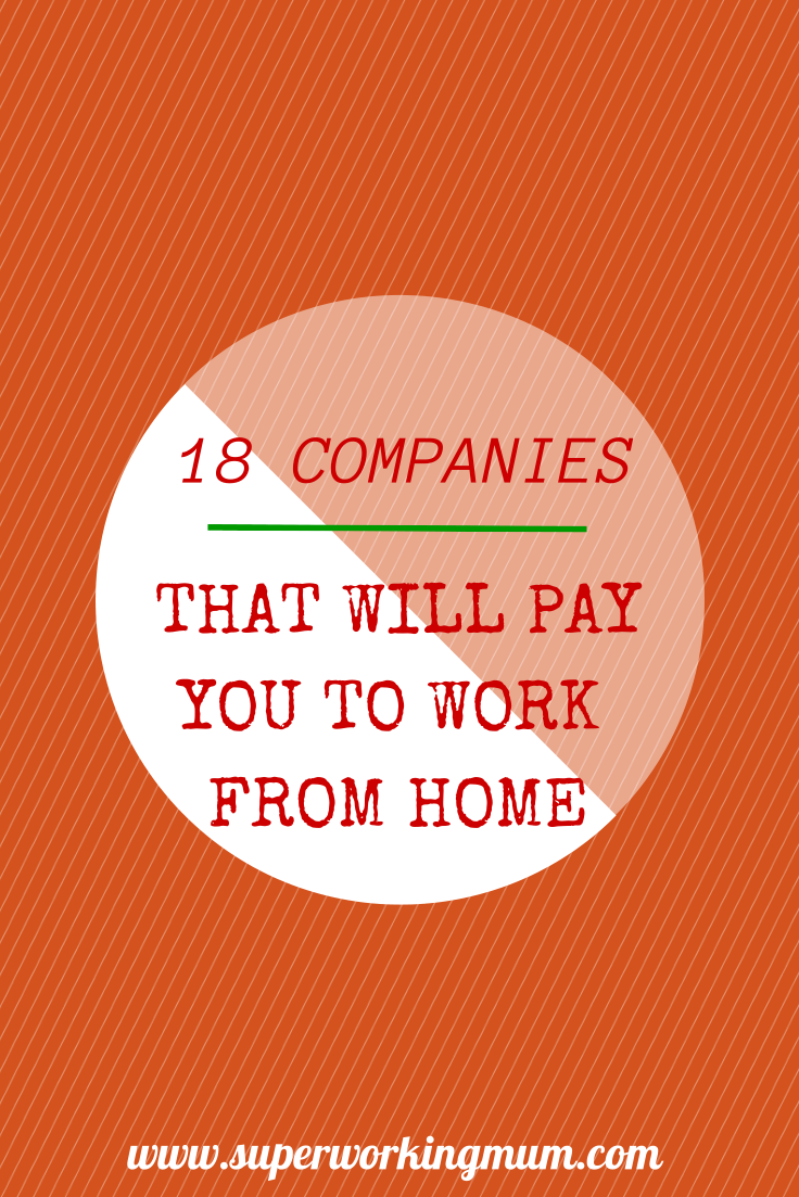 18 Companies in the UK that will pay you to work from home