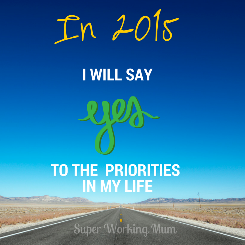 Three changes I will make in 2015- Change 2