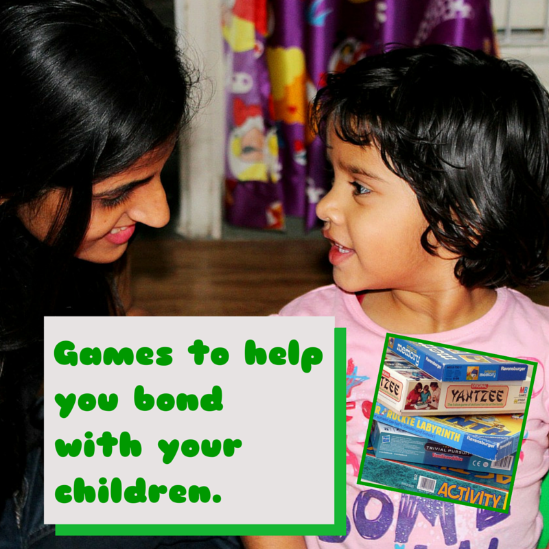 Four games to help you bond with your children